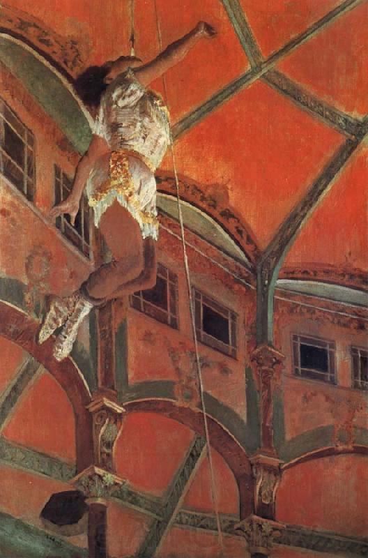 Edgar Degas Miss Lola an Cirque Spain oil painting art